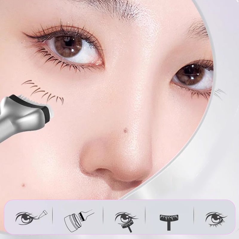 2-in-1 Wasserfester Eyeliner & Untere Wimpernstempel Artefakt Set