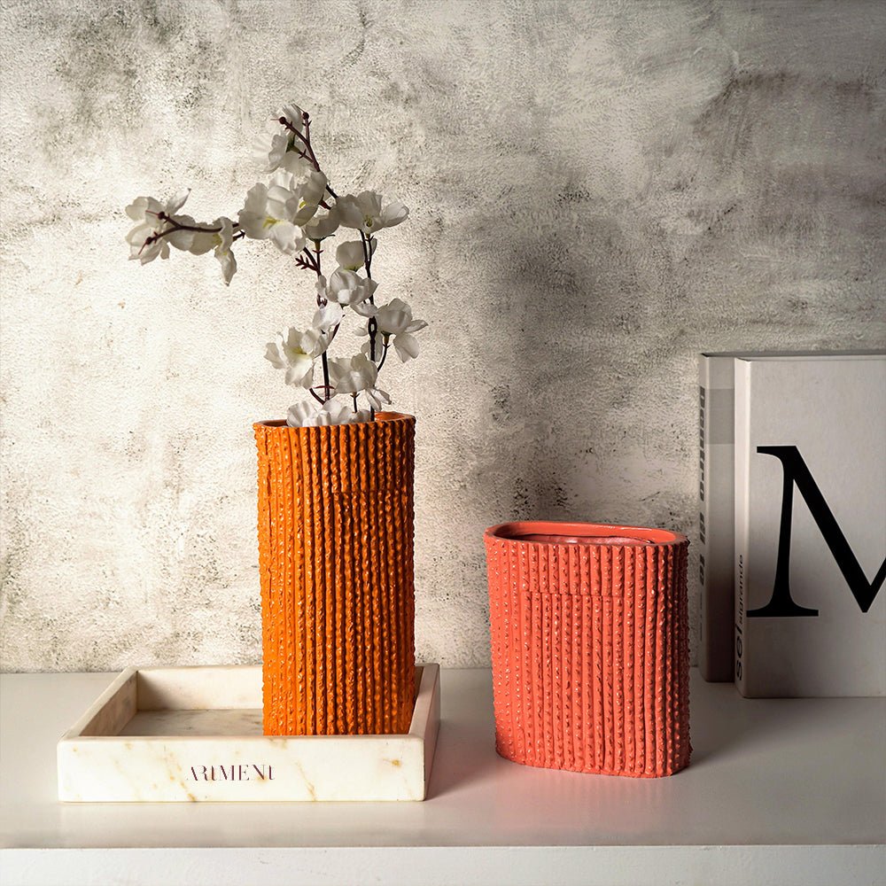 Resin Riot Of Colour Vase