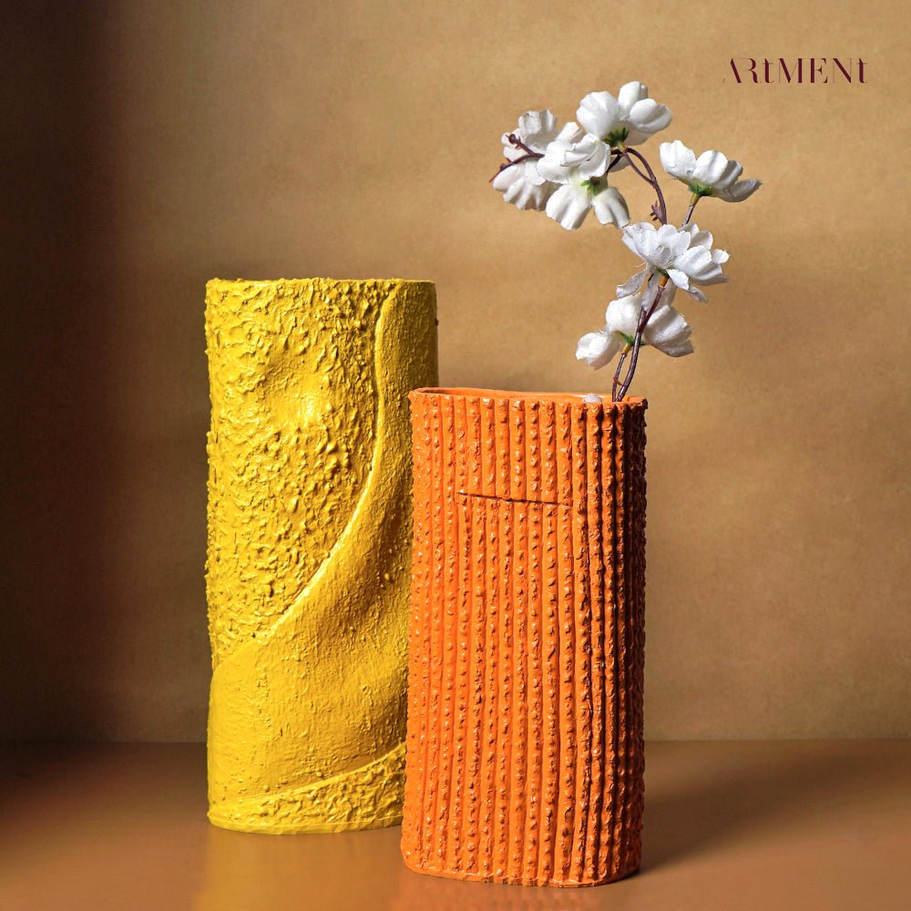 Resin Riot Of Colour Vase
