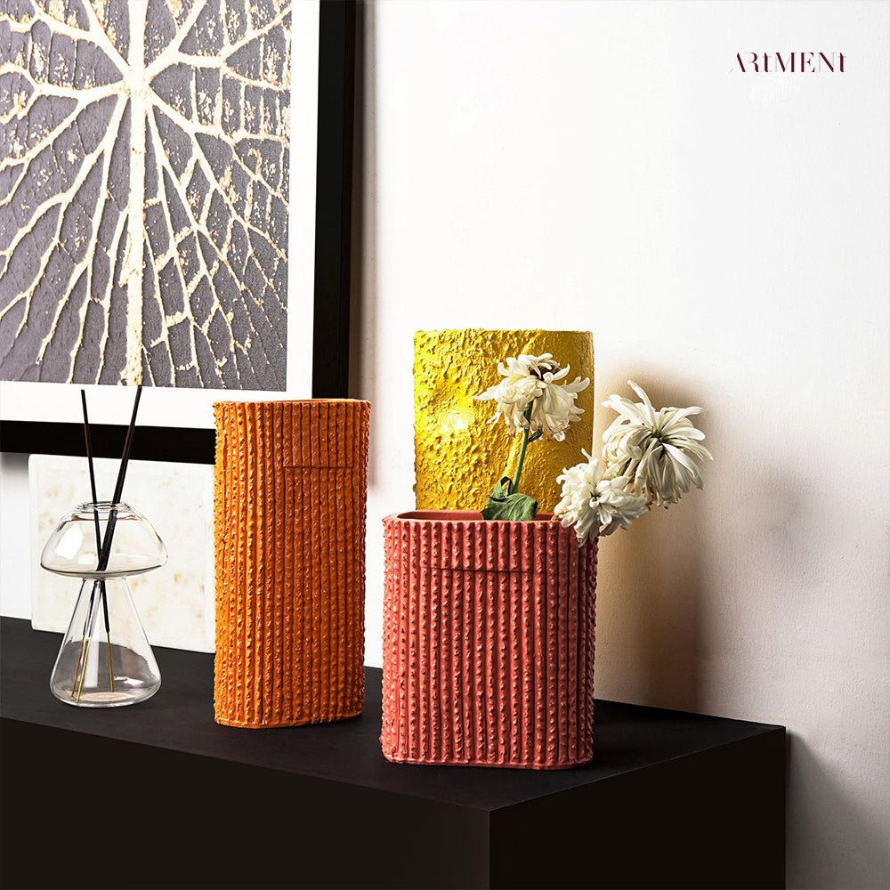 Resin Riot Of Colour Vase