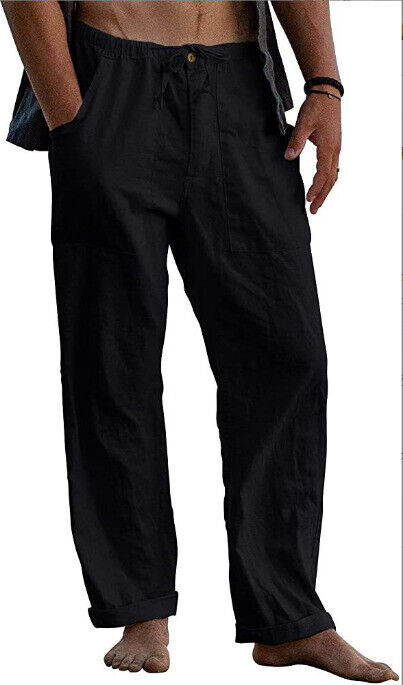 Lässige Leinenhose