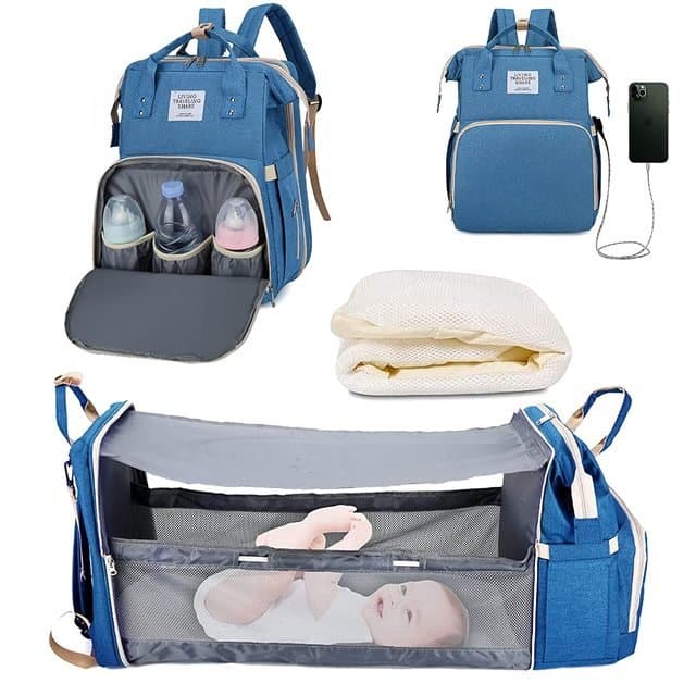 Kidzy™️ 3 in 1 Wickelrucksack - Komfort trifft Funktion für Eltern!