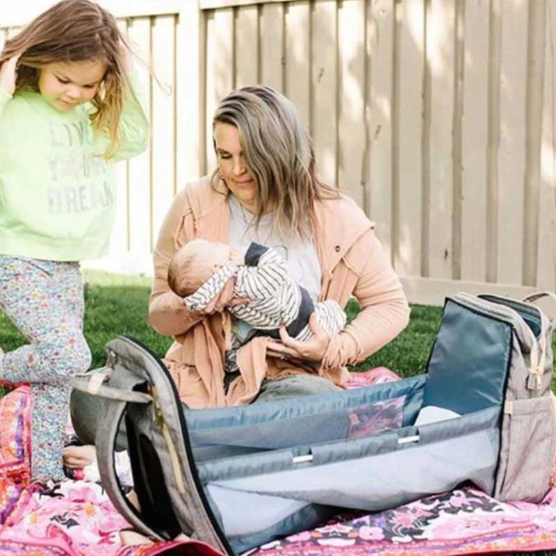 Kidzy™️ 3 in 1 Wickelrucksack - Komfort trifft Funktion für Eltern!