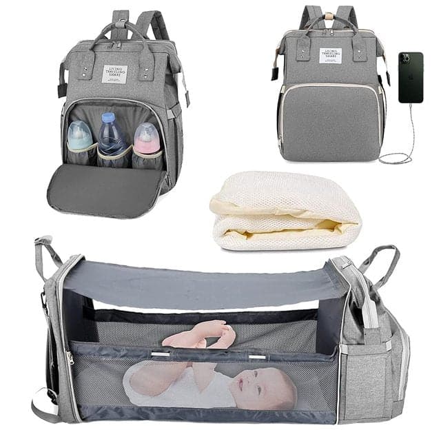 Kidzy™️ 3 in 1 Wickelrucksack - Komfort trifft Funktion für Eltern!