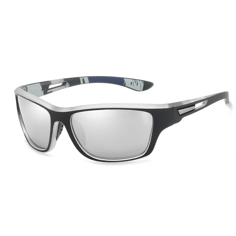 Outdoor-Sport-Sonnenbrille mit blendfreier polarisiertem Glas