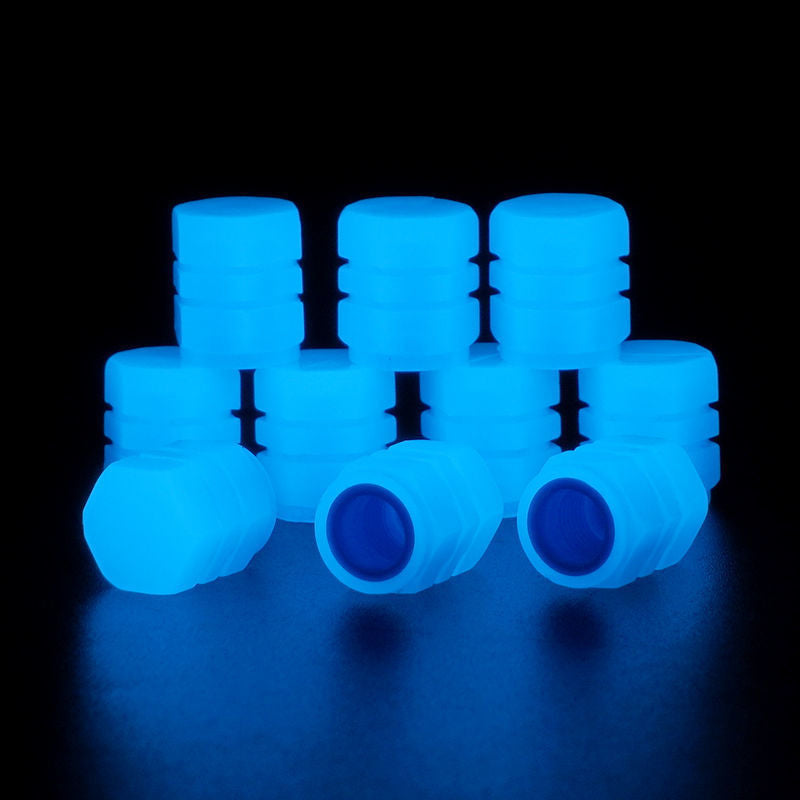 Sandsberg | Universelle fluoreszierende Reifenventilkappen (4 PCS/Set)