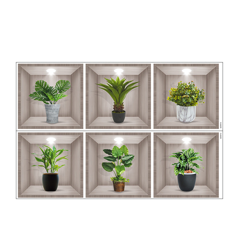 Flora️ | Entdecken Sie die Schönheit der 3D-Vinyl-Bonsai-Wandaufkleber