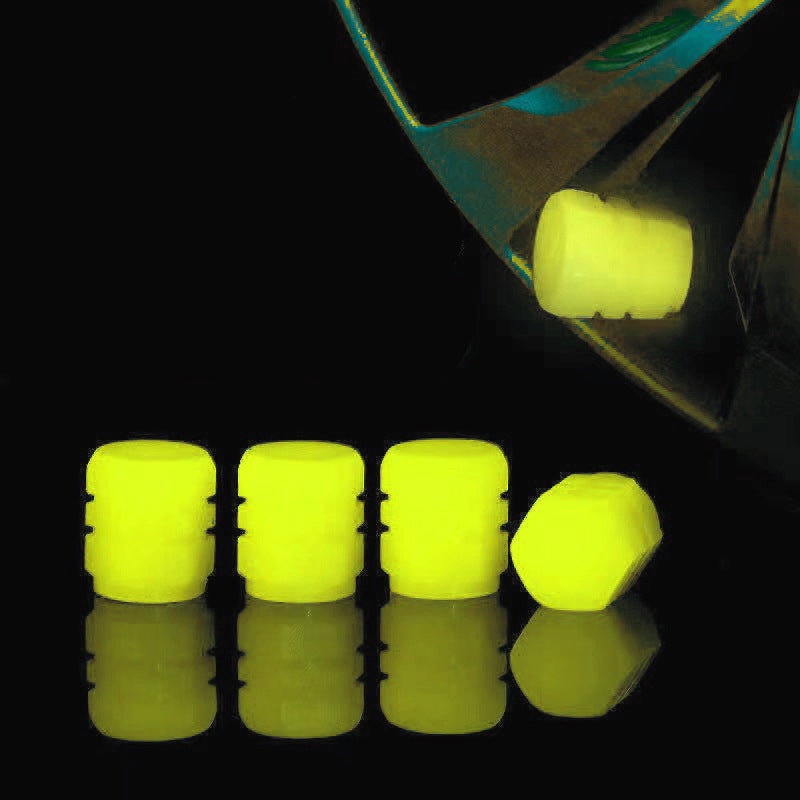 Sandsberg | Universelle fluoreszierende Reifenventilkappen (4 PCS/Set)
