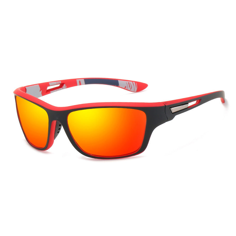 Outdoor-Sport-Sonnenbrille mit blendfreier polarisiertem Glas