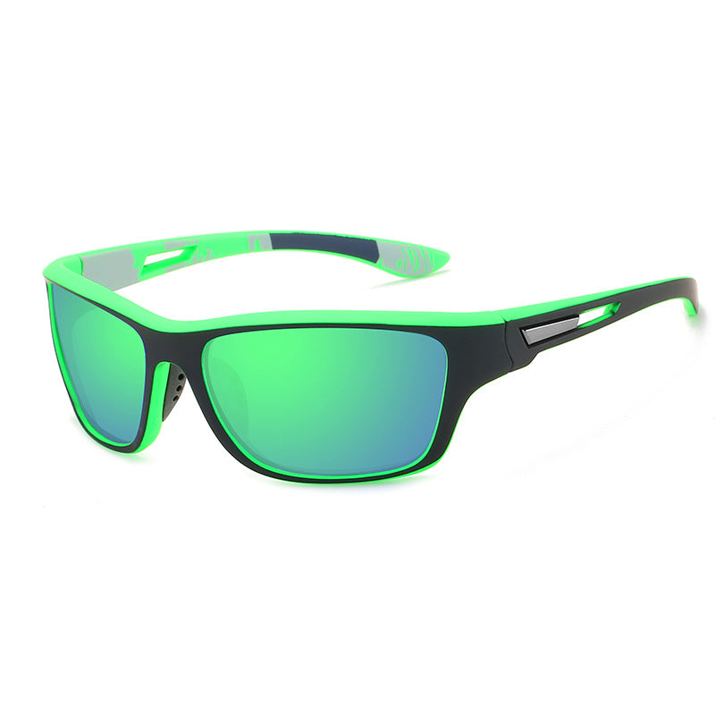 Outdoor-Sport-Sonnenbrille mit blendfreier polarisiertem Glas