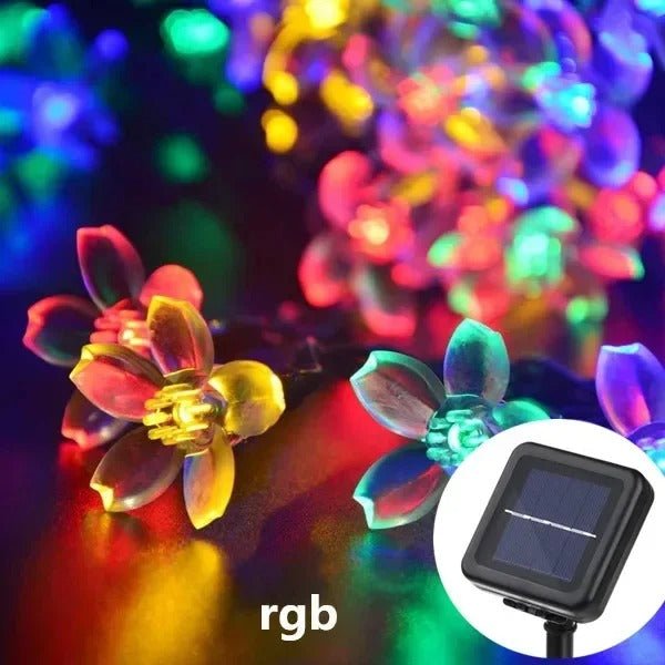 Sandsberg | Solar Honey Bee Lichterkette - Waterproof Lights für Garten, Weihnachten, Hochzeit, Party Außenbeleuchtung