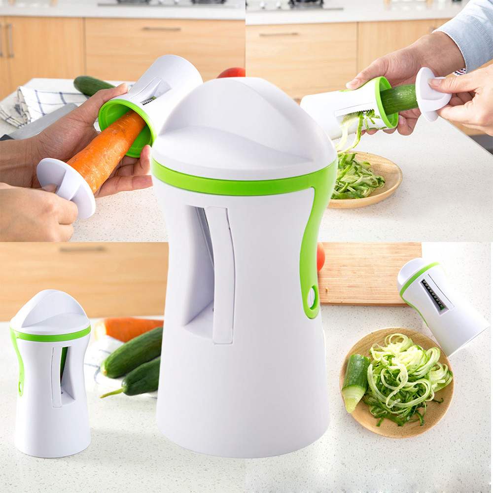 Spiralizer Gemüseschneider Spiral Schneider Cutter Nudelmacher