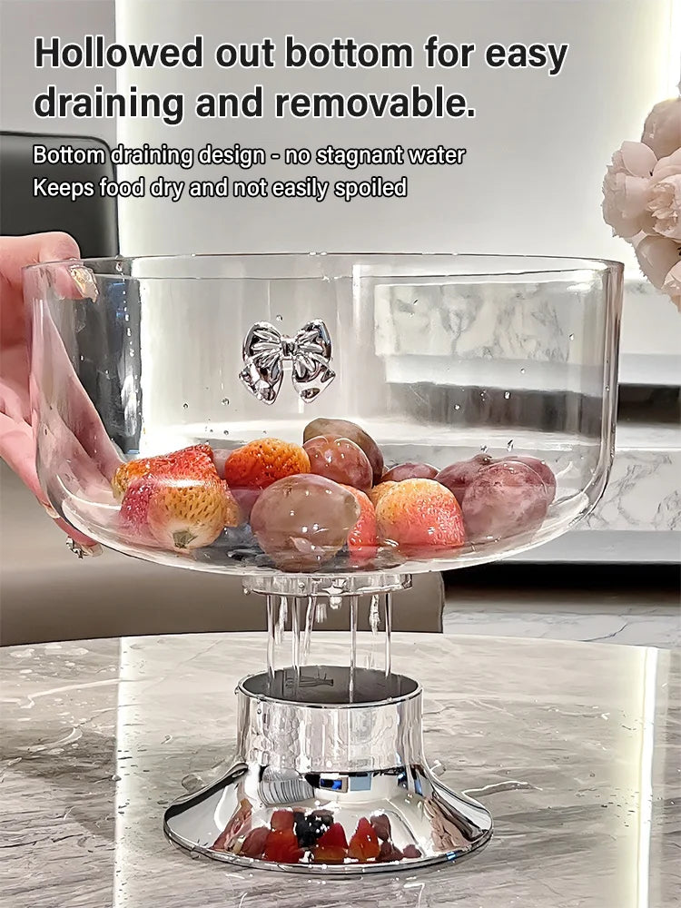 Leichte Luxus Hohe Obstplatte