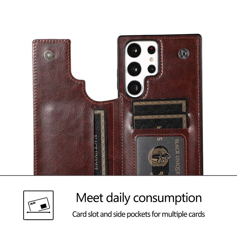 Multifunktionale Handyhülle mit Kartenhalter-Design für Samsung