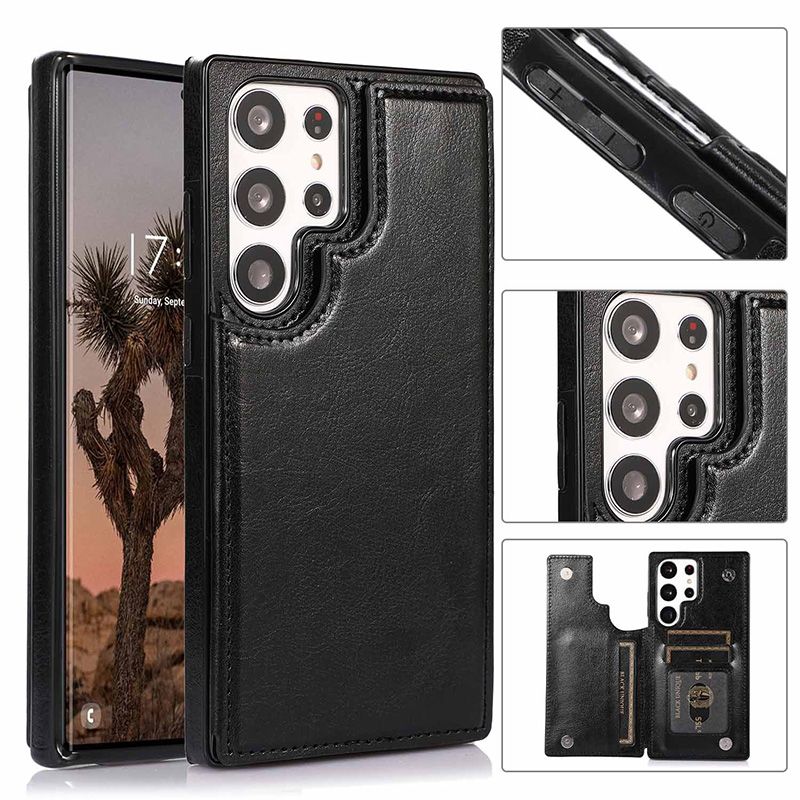 Multifunktionale Handyhülle mit Kartenhalter-Design für Samsung