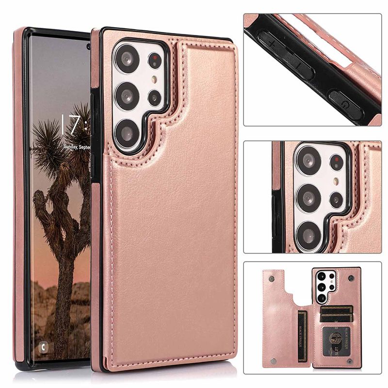 Multifunktionale Handyhülle mit Kartenhalter-Design für Samsung