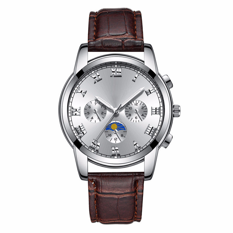 Im Dunkeln leuchtende Uhr für Herren