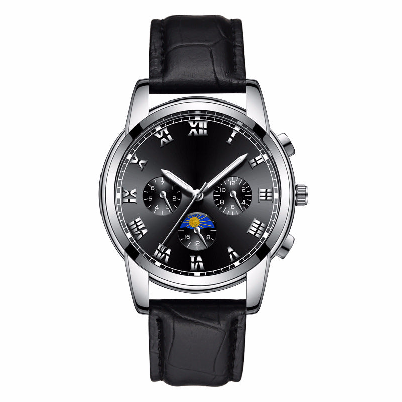 Im Dunkeln leuchtende Uhr für Herren