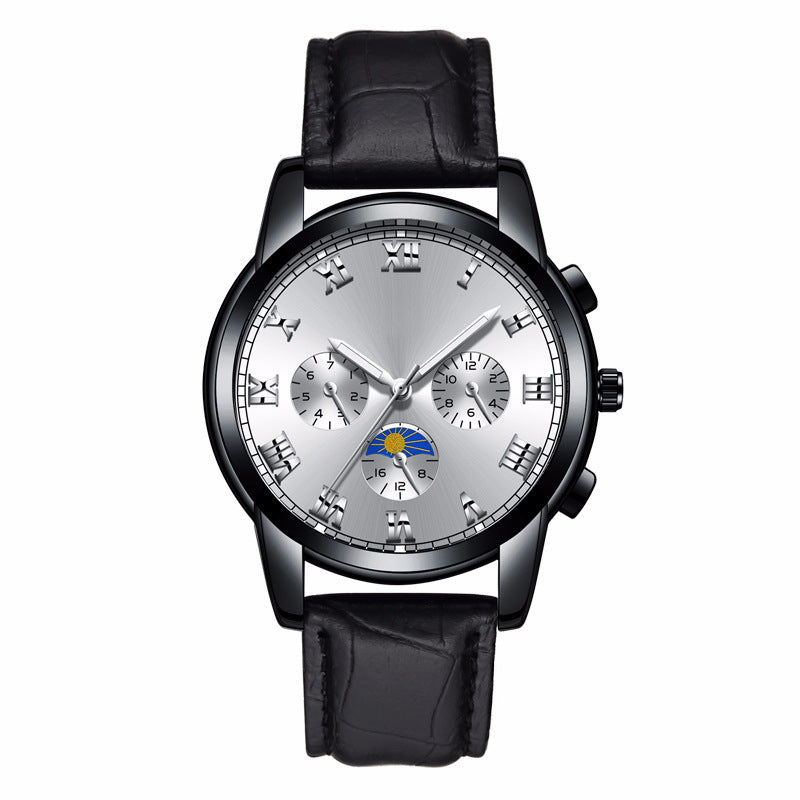Im Dunkeln leuchtende Uhr für Herren