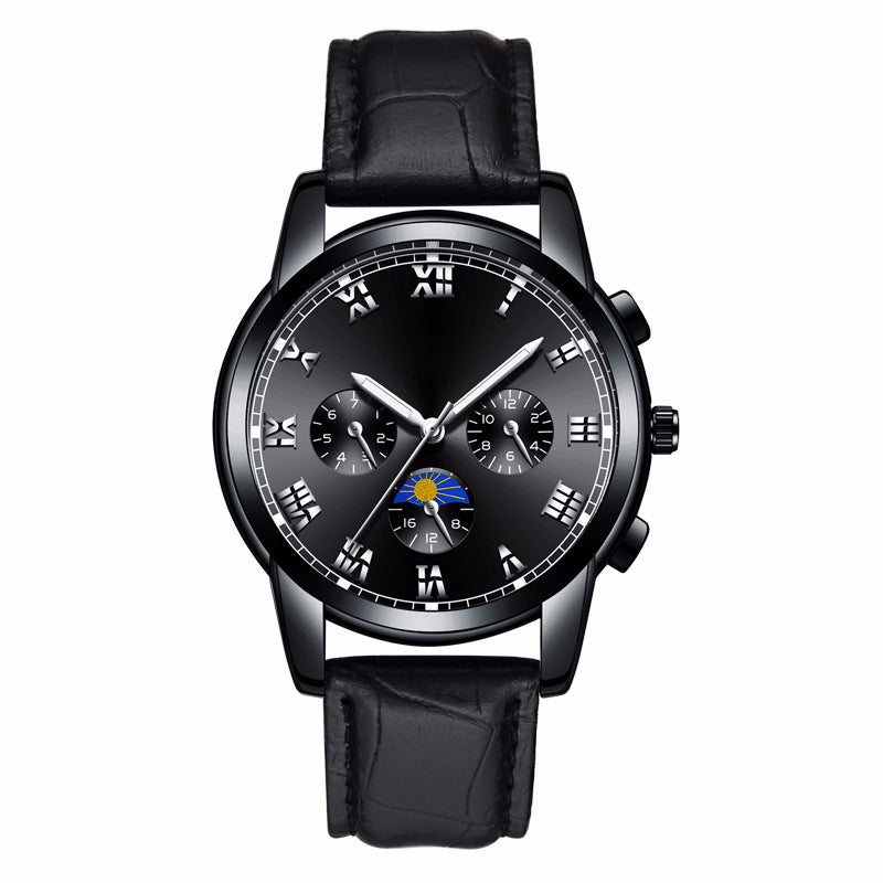 Im Dunkeln leuchtende Uhr für Herren