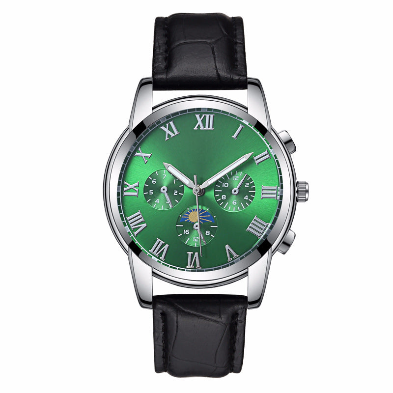 Im Dunkeln leuchtende Uhr für Herren