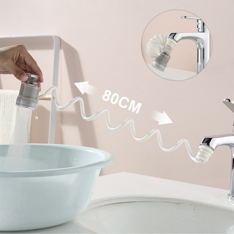 Universale Ausziehbare Wasserhahnverlängerung mit Filter