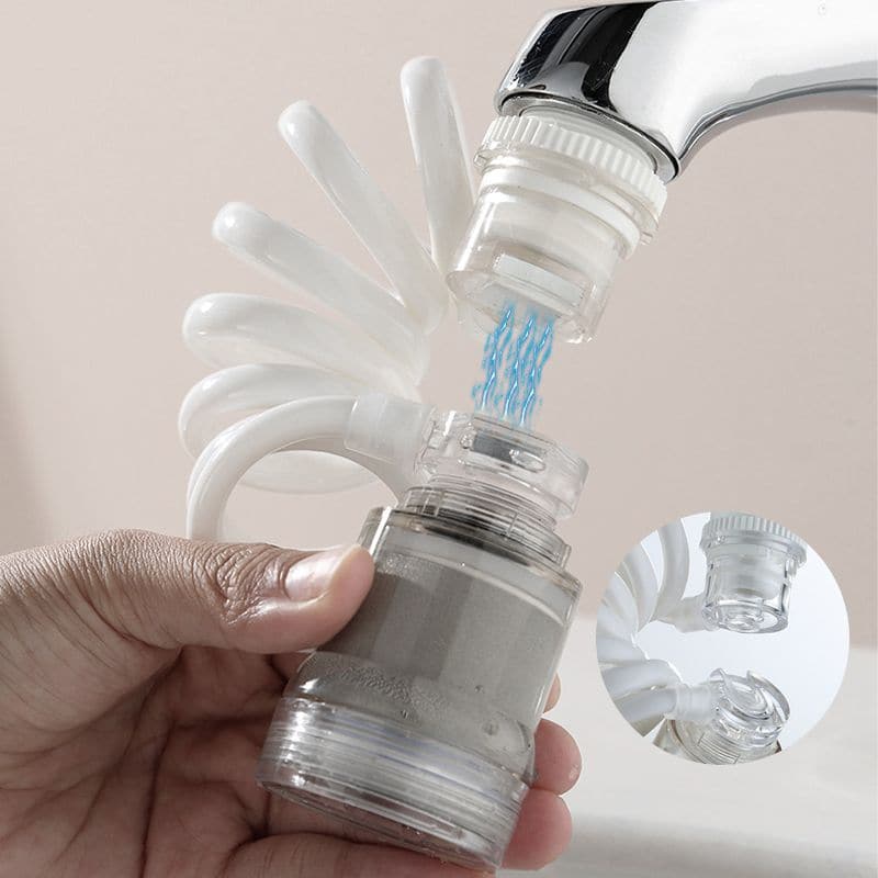 Universale Ausziehbare Wasserhahnverlängerung mit Filter
