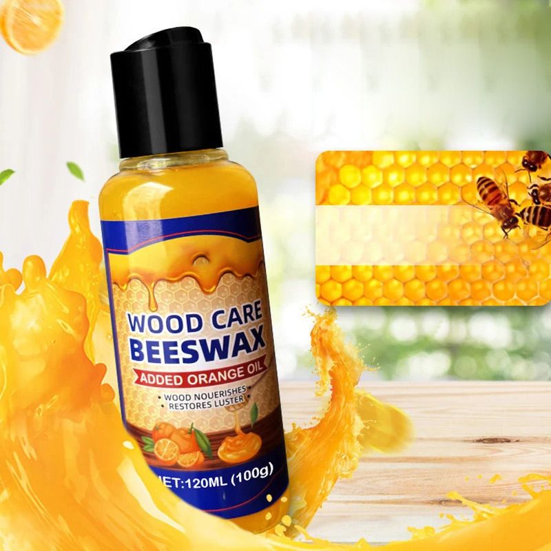 Natürliches Bienenwachs und Orangenöl-Holzpflegemittel