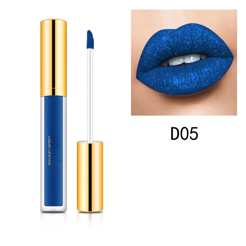 Metallic Flüssige Diamant Glitzer Lippenstift