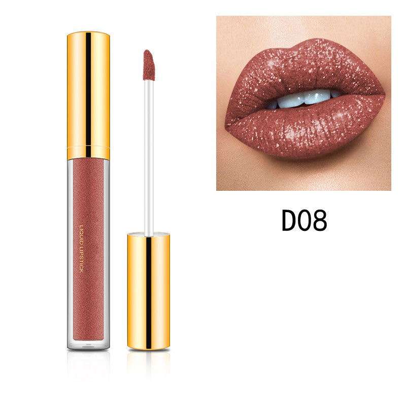 Metallic Flüssige Diamant Glitzer Lippenstift