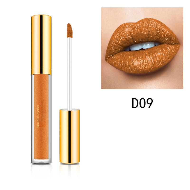 Metallic Flüssige Diamant Glitzer Lippenstift