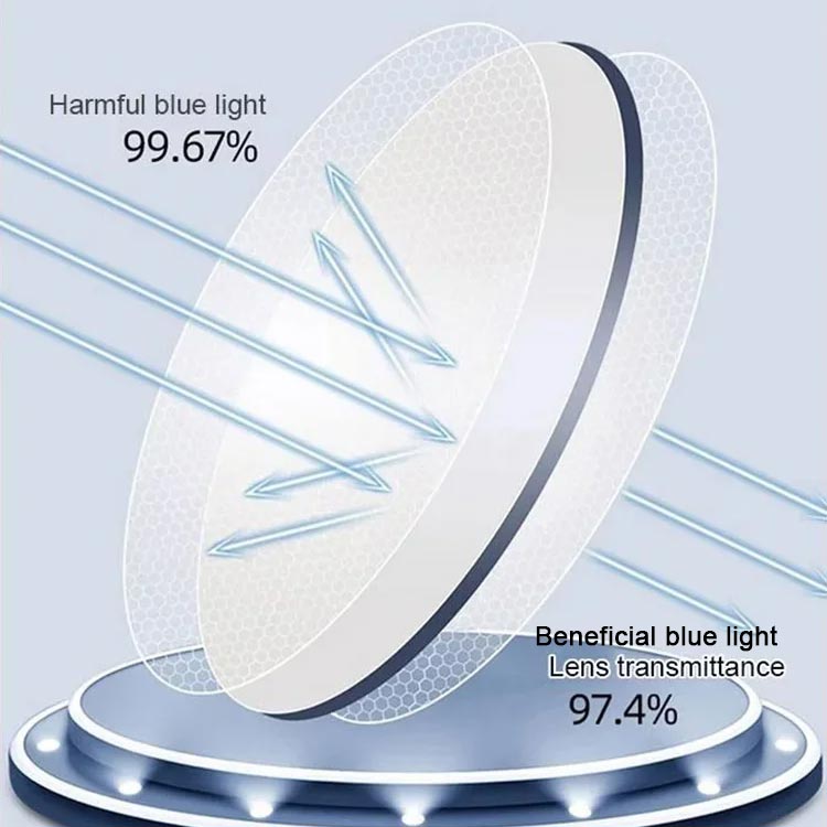 Magnetische Nacken-Hängende Anti-Verlust Anti-Blau Licht Lese-Brille