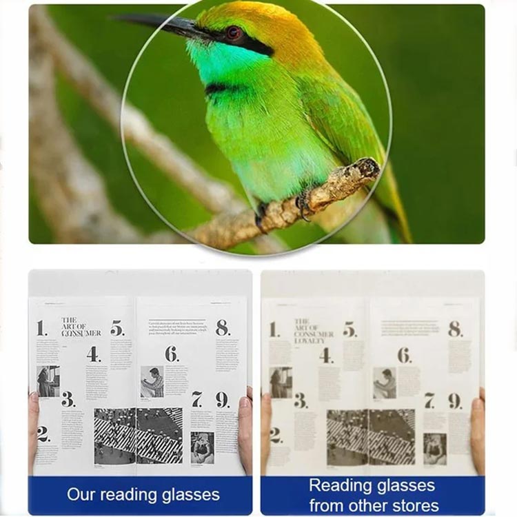 Magnetische Nacken-Hängende Anti-Verlust Anti-Blau Licht Lese-Brille