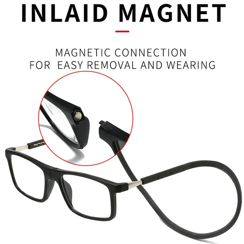 Magnetische Nacken-Hängende Anti-Verlust Anti-Blau Licht Lese-Brille