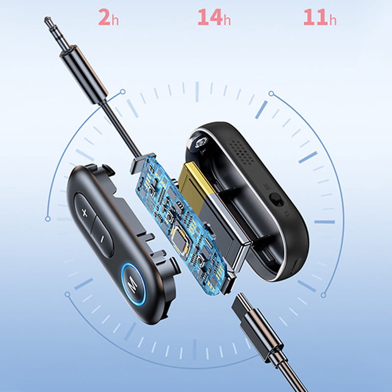 Kabelloser Bluetooth-Empfänger und -Sender