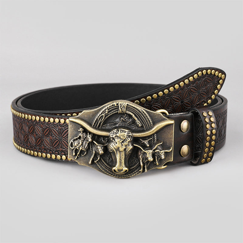Vintage Western Cowboy Stil Gürtel