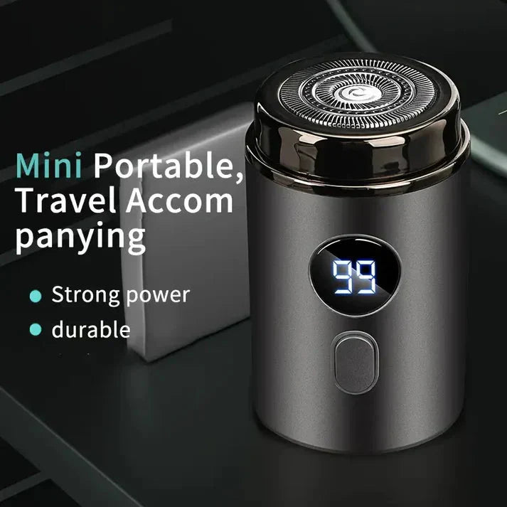 Mini tragbarer wiederaufladbarer Rasierer mit Digitalanzeige
