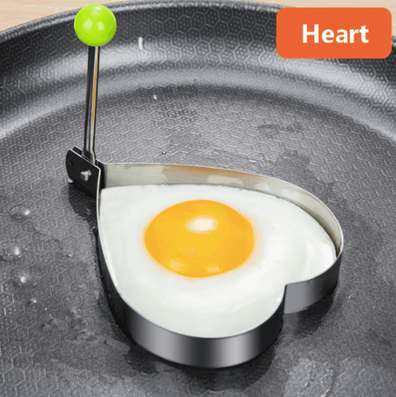 Edelstahl 5Style Spiegelei Pfannkuchen Ausstecher