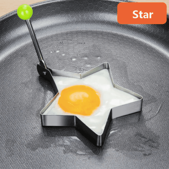 Edelstahl 5Style Spiegelei Pfannkuchen Ausstecher