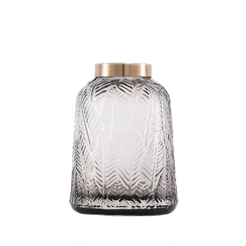 Strandseite Glas Tischvase