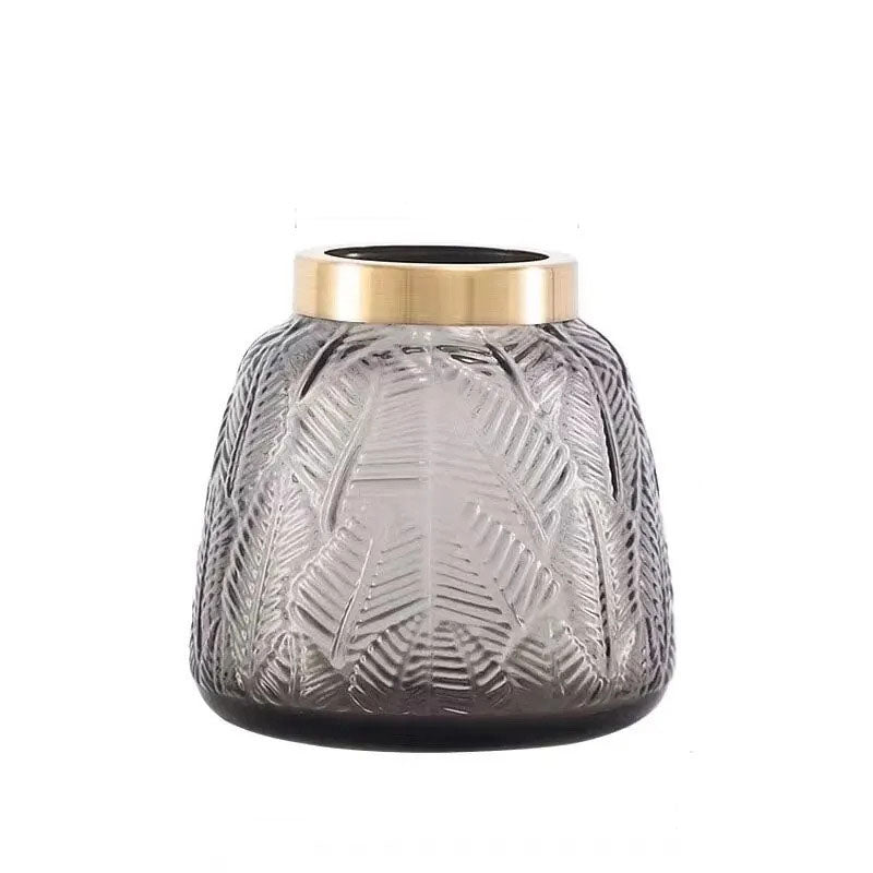 Strandseite Glas Tischvase