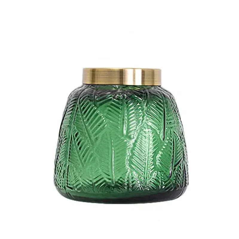 Strandseite Glas Tischvase