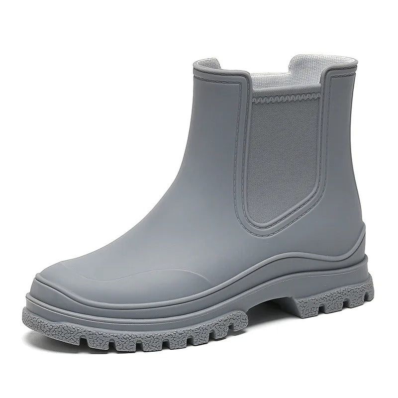 Rain Walk | Luxuriöse halbhohe wasserdichte Regentreter für Damen
