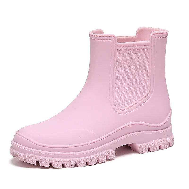 Rain Walk | Luxuriöse halbhohe wasserdichte Regentreter für Damen