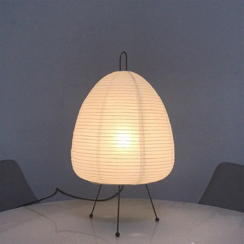 Japanische Lampe aus Reispapier