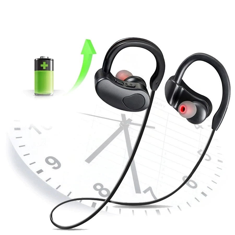 Kabellose Sportkopfhörer fürs Fitnessstudio Laufkopfhörer HiFI-Bass Kabellose Fitnessstudio-Kopfhörer