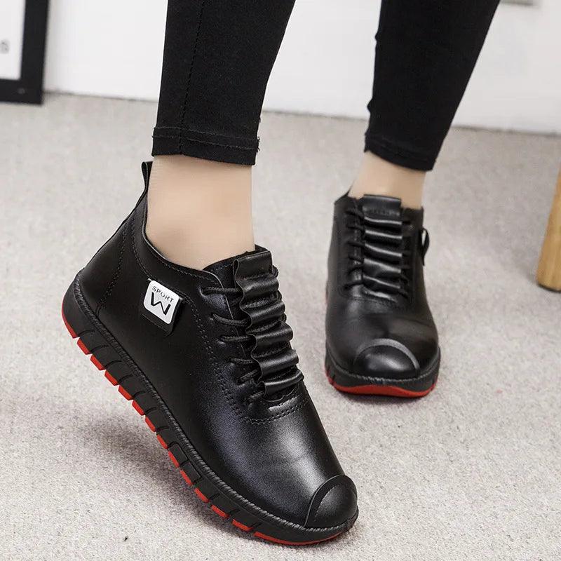 Damen Freizeitschuhe Bequeme Sneaker Warme Stiefel