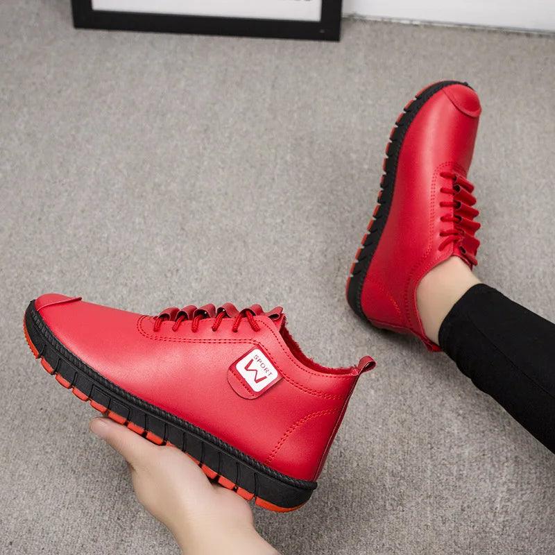Damen Freizeitschuhe Bequeme Sneaker Warme Stiefel