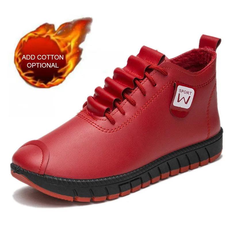 Damen Freizeitschuhe Bequeme Sneaker Warme Stiefel