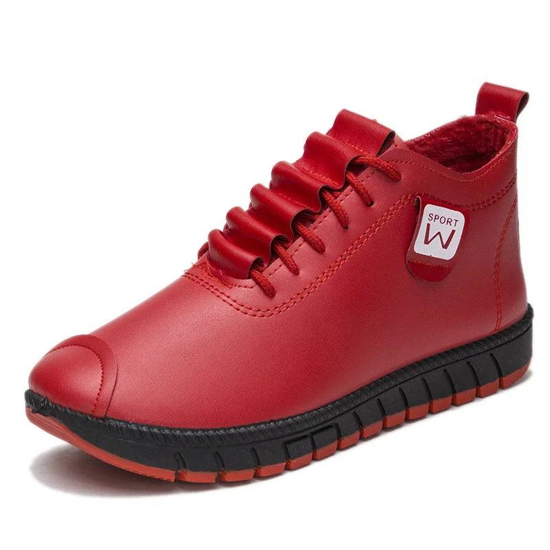 Damen Freizeitschuhe Bequeme Sneaker Warme Stiefel